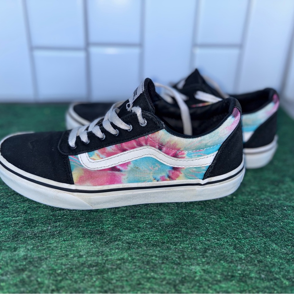 Vans Black Tie-Dye Sneakers